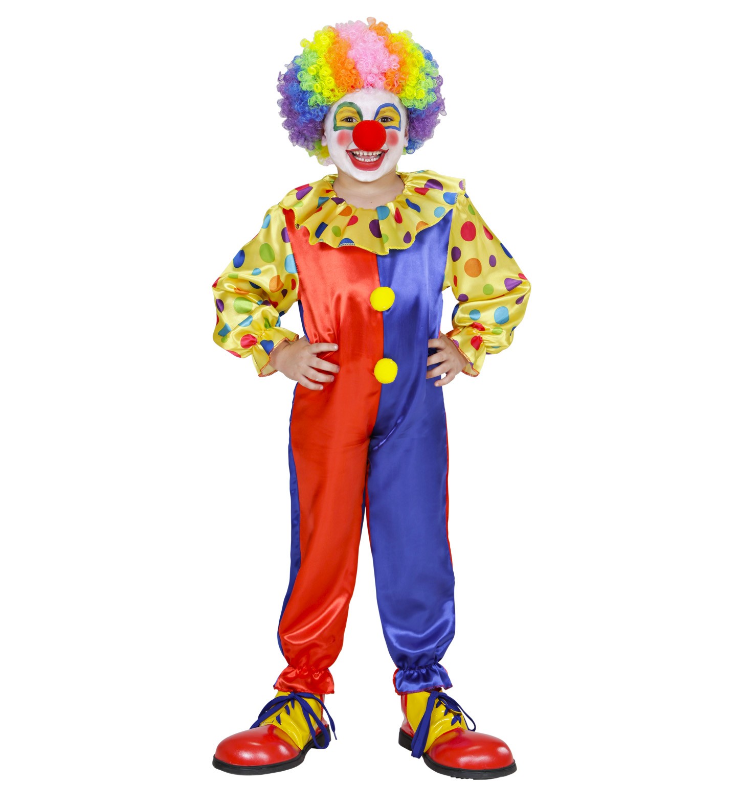 Costume pagliaccio/clown bambino